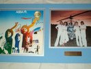 ABBA FULLY SIGNED THE ALBUM LP DISPLAY Eurovision