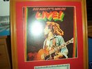 FRAMED BOB MARLEY ALBUM WITH COA