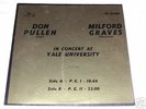 DON PULLEN - MILFORD GRAVES - YALE CONCERT - SRP - RARE