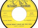 LEO VALENTINE & LYRICS RARE SKYLIGHT 45- Doo Wop