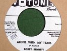 Bobby Bennett-Alone With My Tears-Promo-45-Record