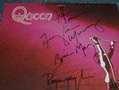 QUEEN  SIGNED DEBUT ALBUM WITH COA