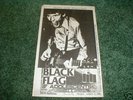 BLACK FLAG ORIGINAL FLYER 11 X17 MISFITS