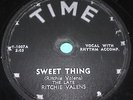 RITCHIE VALENS 78 RPM RARE TIME LABEL richie valens