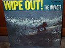 WIPE OUT THE IMPACTS SURF LP RECORD DEL-FI ROCK