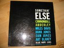 Cannonball Adderley / something else / Blue Note orig.