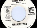 RARE FUNK 45 - MUSIC MAN PTS 1 & 2 - PLEASURE WEB