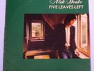 RARE NICK DRAKE 'FIVE LEAVES LEFT' 1969 UK 2nd press LP