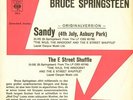Mega rare Bruce Springsteen SANDY 7