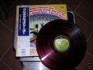 BEATLES MAGICAL MYSTERY TOUR RED VINYL JAPAN OBI