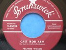PEANUTS WILSON CAST IRON ARM BRUNSWICK 55039, 7”, M-