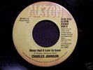 Rare Northern Modern Soul 45 CHARLES JOHNSON on ALSTON