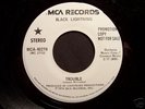 Rare Funk 45 BLACK LIGHTNING on MCA Trouble