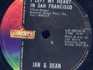 philippines JAN & DEAN 78rpm I LEFT MY HEART IN SAN FRA