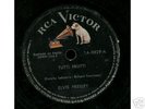 ELVIS PRESLEY 78 RPM ARG