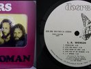 DOORS Rare stereo Lp WL Promo die cut LA WOMAN nr