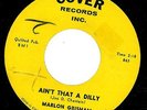 Killer 1959 rockabilly 45 - MARLON GRISHAM - Cover