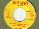 RARE NORTHERN SOUL 45 ALAN LAD ON HOT SPOT 1001 2 SIDER