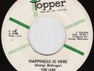 TOBI LARK Happiness Is Here NORTHERN SOUL 45 Topper