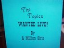 THE TOPICS WANTED LIVE  LP NORTHERN SOUL MODERN