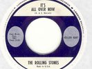 ROLLING STONES 45 RPM - w/ SLEEVE - IT'S ALL OVER NOW