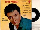 ELVIS PRESLEY - GERMAN  EP + PS - JUST BECAUSE - MINT