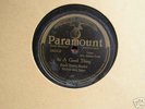 BEALE STREET SHIEKS, Paramount,  BLUES 78 rpm