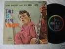 Gene Vincent RARE JAPAN ONLY 10' LP RED VINYL elvis