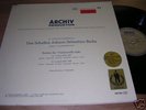 ARCHIV STEREO 198186 FOURNIER BACH SUITES 1007/1008 NM