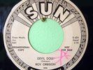 Roy Orbison Devil Doll Rockabilly Promo 45 on Sun