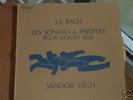 BACH - SONATES & PARTITAS - SANDOR VEGH - VALOIS