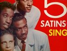 LP- THE FIVE SATINS- THE FIVE SATINS SING- EMBER- RED