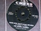 THE GOSPEL CLASSICS  UK SINGLE MINT COPY