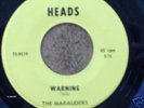 Killer Garage  MARAUDERS  Warning  VG+