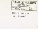 AL STEWART Year Of Cat TEST PRESS/Pressing NM+ MFSL LP