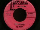 Rare Doo Wop 45 FIVE CROWNS on RIVIERA Original 