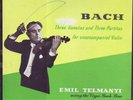 UK London 3 LP Box BACH Emil TELMANYI Unaccomp VIOLIN