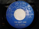 rare soul funk R&B Leon Gardner Don't Care Igloo LISTEN