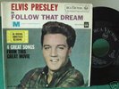 ELVIS PRESLEY:EP-FOLLOW THAT DREAM-ITALY 1961 ORIG