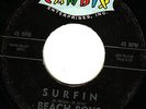First Beach Boys 45 Surfin on Candix