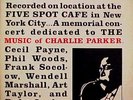 CECIL PAYNE & PHIL WOODS Original 1955 SIGNAL LP Rare