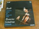 GENDRON BACH CELLO SUITES, 3LP PHILIPS 835272/74 STEREO