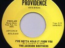 RARE NORTHERN - JACKSON BROTHERS - PROVIDENCE