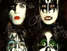 KISS *DYNASTY* BAND Signed LP Autographed *COA*