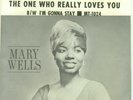 MARY WELLS  Motown # 1024   Picture Sleeve only