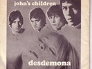 JOHN'S CHILDREN Desdemona RARE PIC SLEEVE  MARC BOLAN