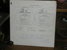RICHARD  THOMPSON RARE VINYL TEST PRESSING