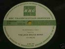 JACK BRUCE Band  - Live BBC Trans. Services LP ORIGINAL