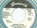 JACKIE WILSON-BECAUSE OF YOU-ORG-BRUNSWICK-B/W-DEMO.