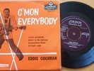 EDDIE COCHRAN  EP 'C'mon Everybody'  Original EX